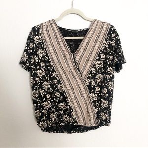 Lucky Brand Short Sleeve Blouse